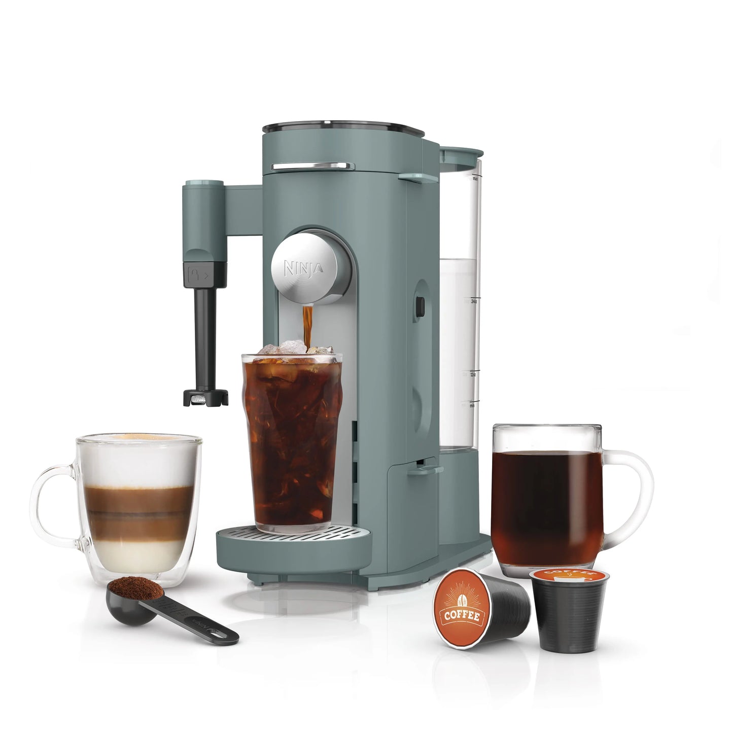 Single-Serve Pods & Grounds SpecialtyCoffee Maker