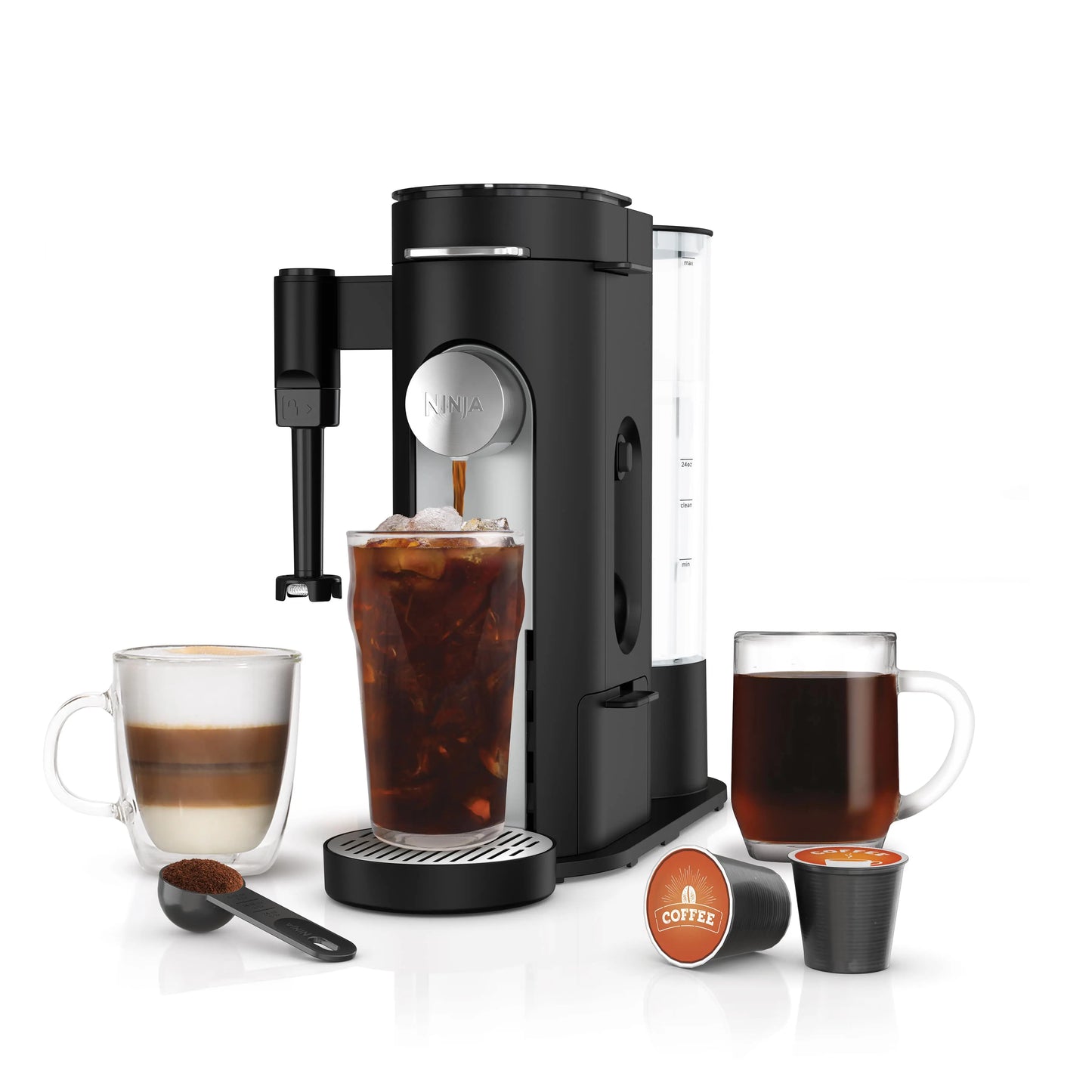 Single-Serve Pods & Grounds SpecialtyCoffee Maker