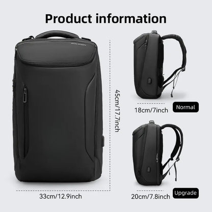 Waterproof High Tech Backpack with Sport CarShape Design and USB Charging Port, TravelLaptop Backpack Fits 17.3 Inch Notebookcomputer backpack boo
