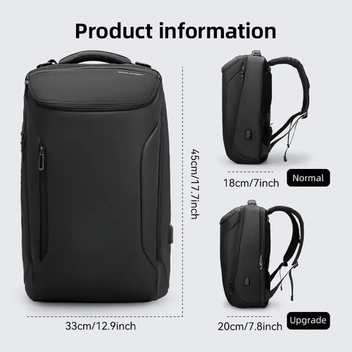 Waterproof High Tech Backpack with Sport CarShape Design and USB Charging Port, TravelLaptop Backpack Fits 17.3 Inch Notebookcomputer backpack boo