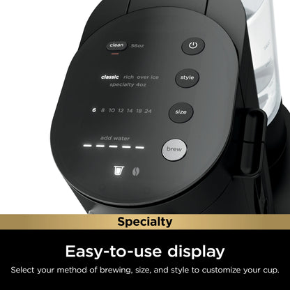 Single-Serve Pods & Grounds SpecialtyCoffee Maker