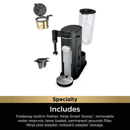 Single-Serve Pods & Grounds SpecialtyCoffee Maker